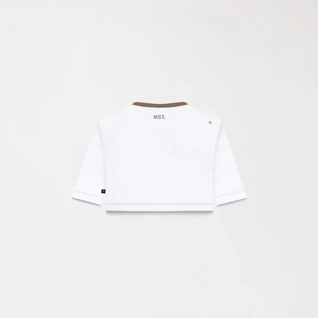 NOORA CROP TOP WOMEN WHITE