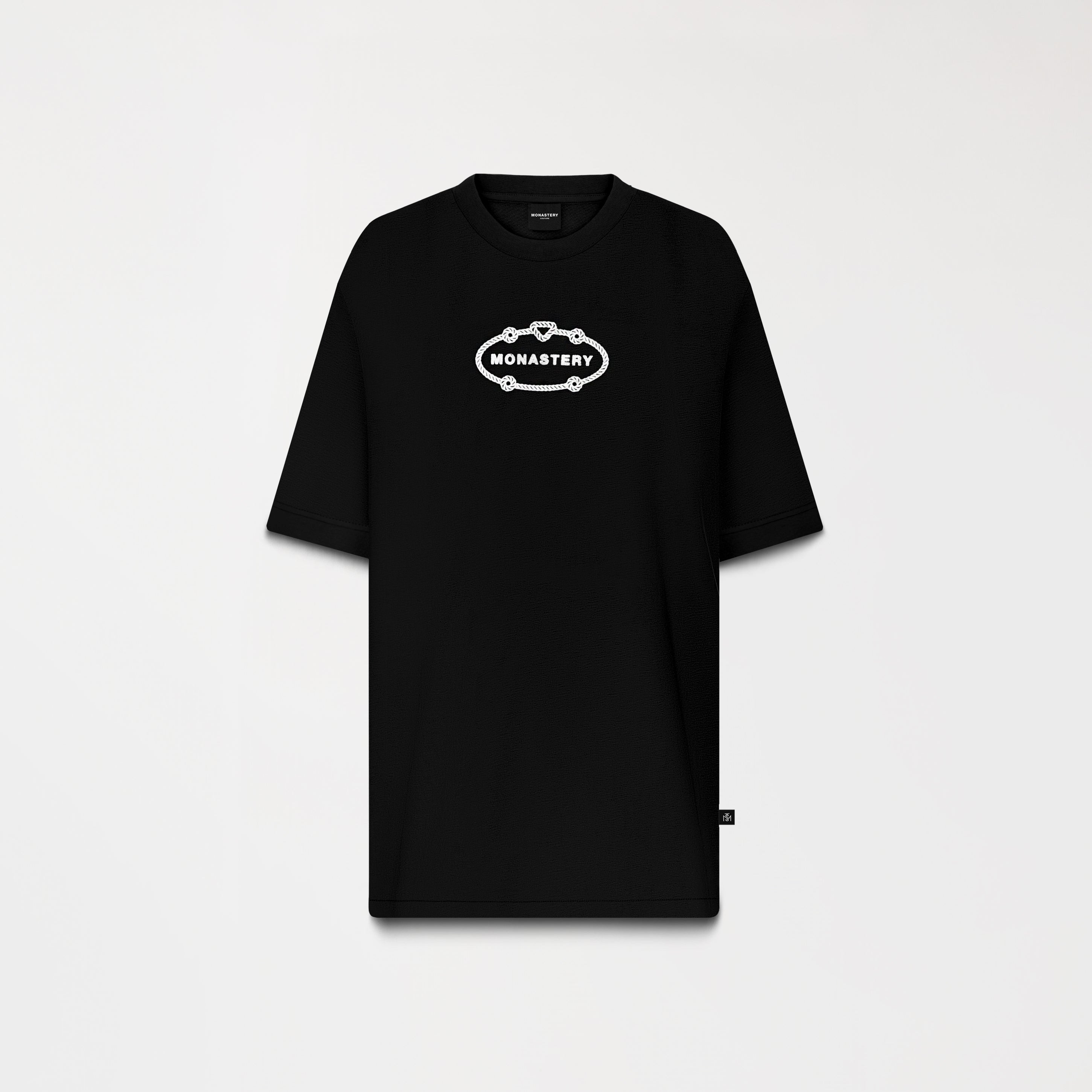 OBSIDIAN T-SHIRT OVERSIZED MEN BLACK
