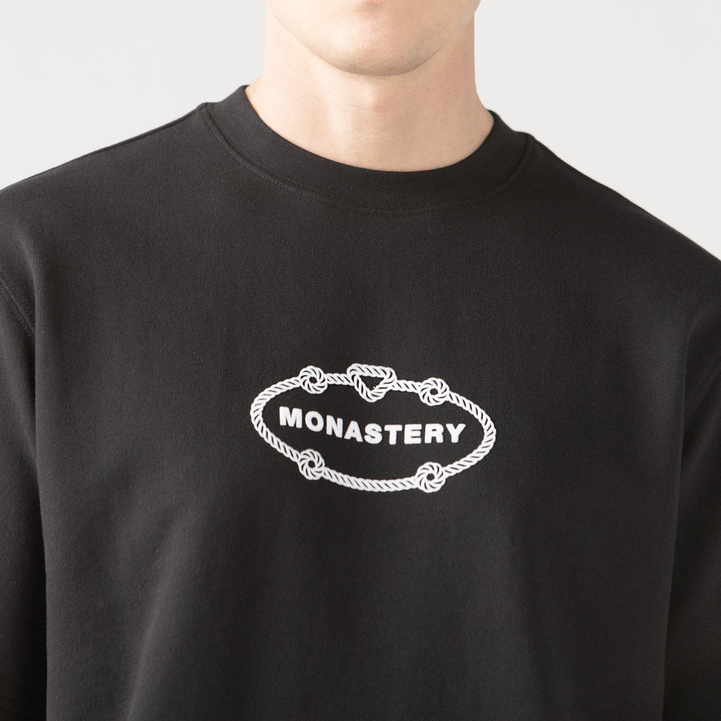 OBSIDIAN T-SHIRT OVERSIZED MEN BLACK