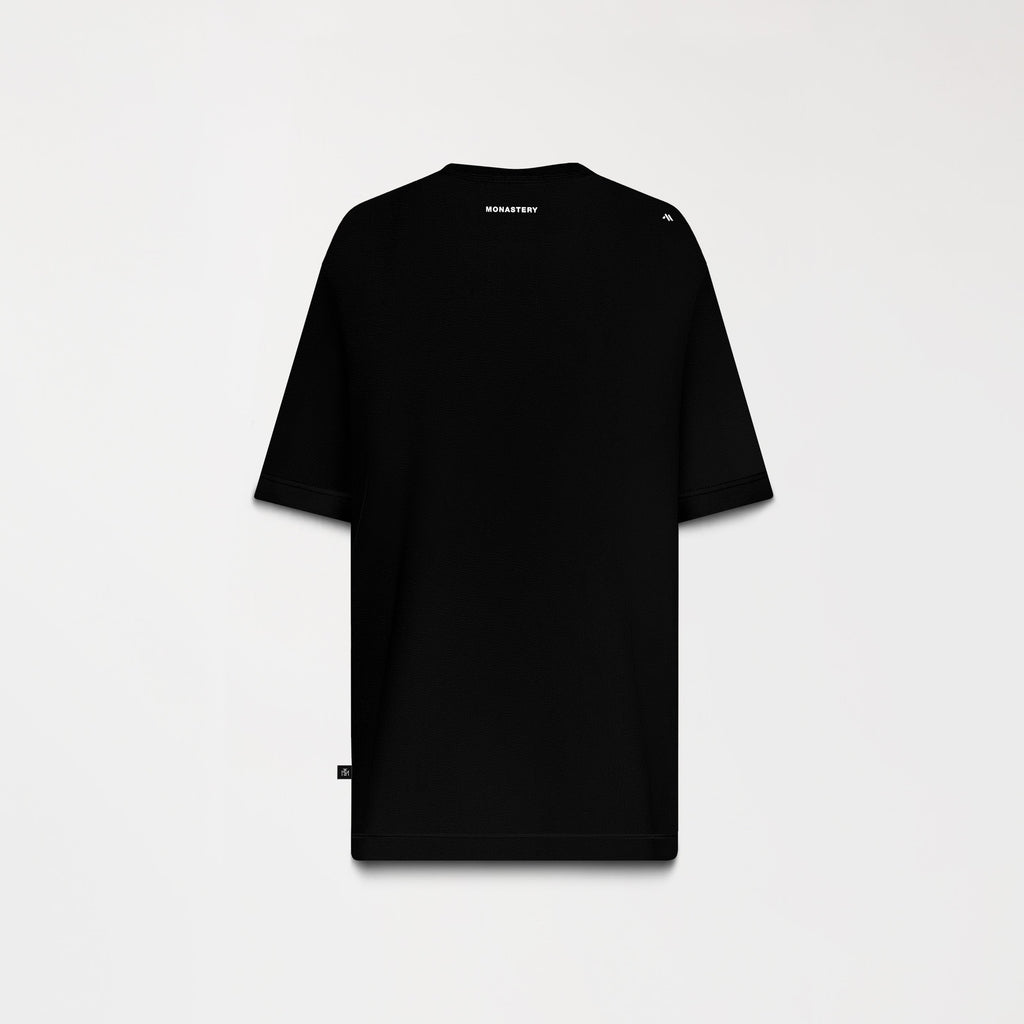 OBSIDIAN T-SHIRT OVERSIZED MEN BLACK