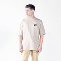 OLDINGHAM T-SHIRT OVERSIZED MEN MOONBEAM