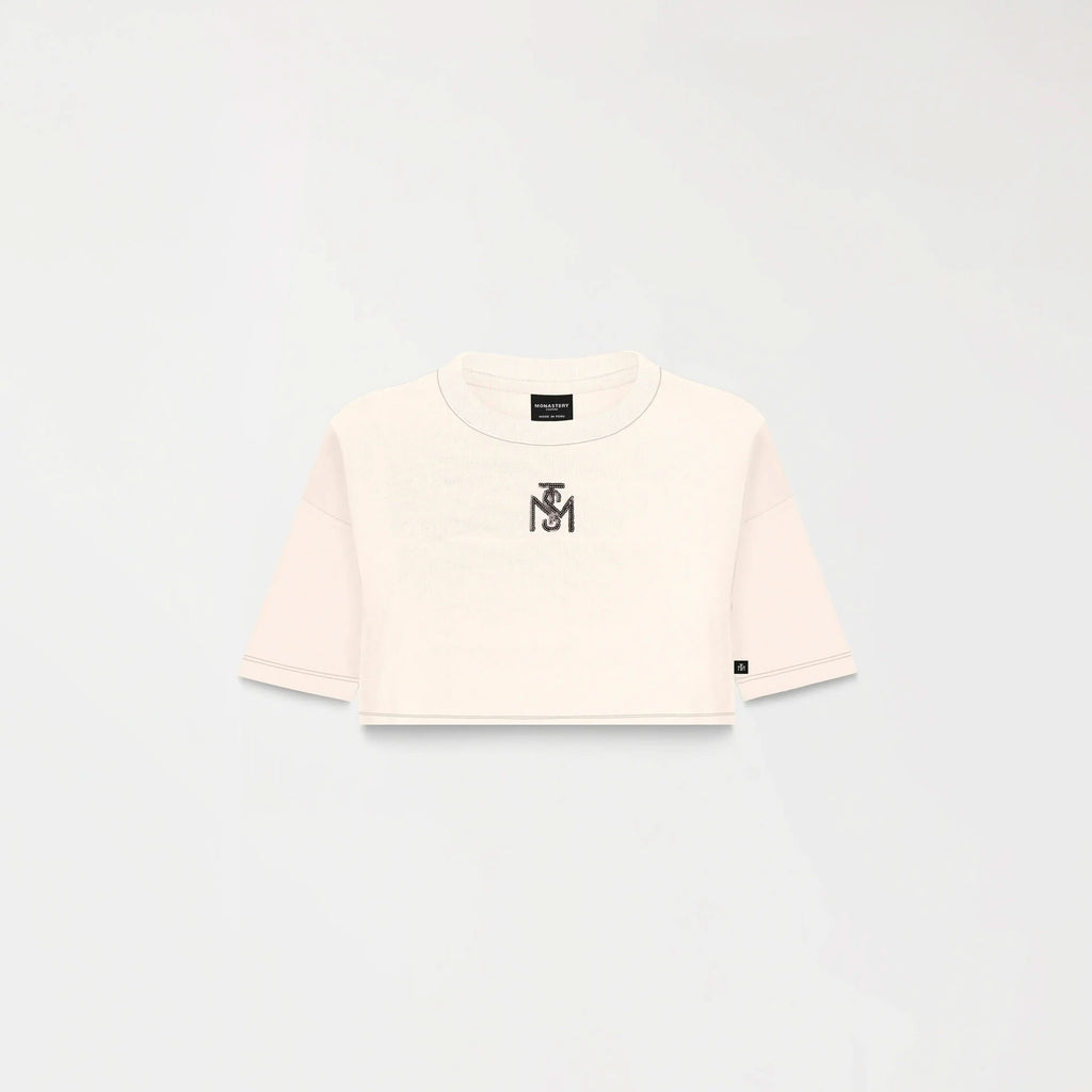 OLWYN CROP TOP WOMEN WHITECAP GRAY L/G