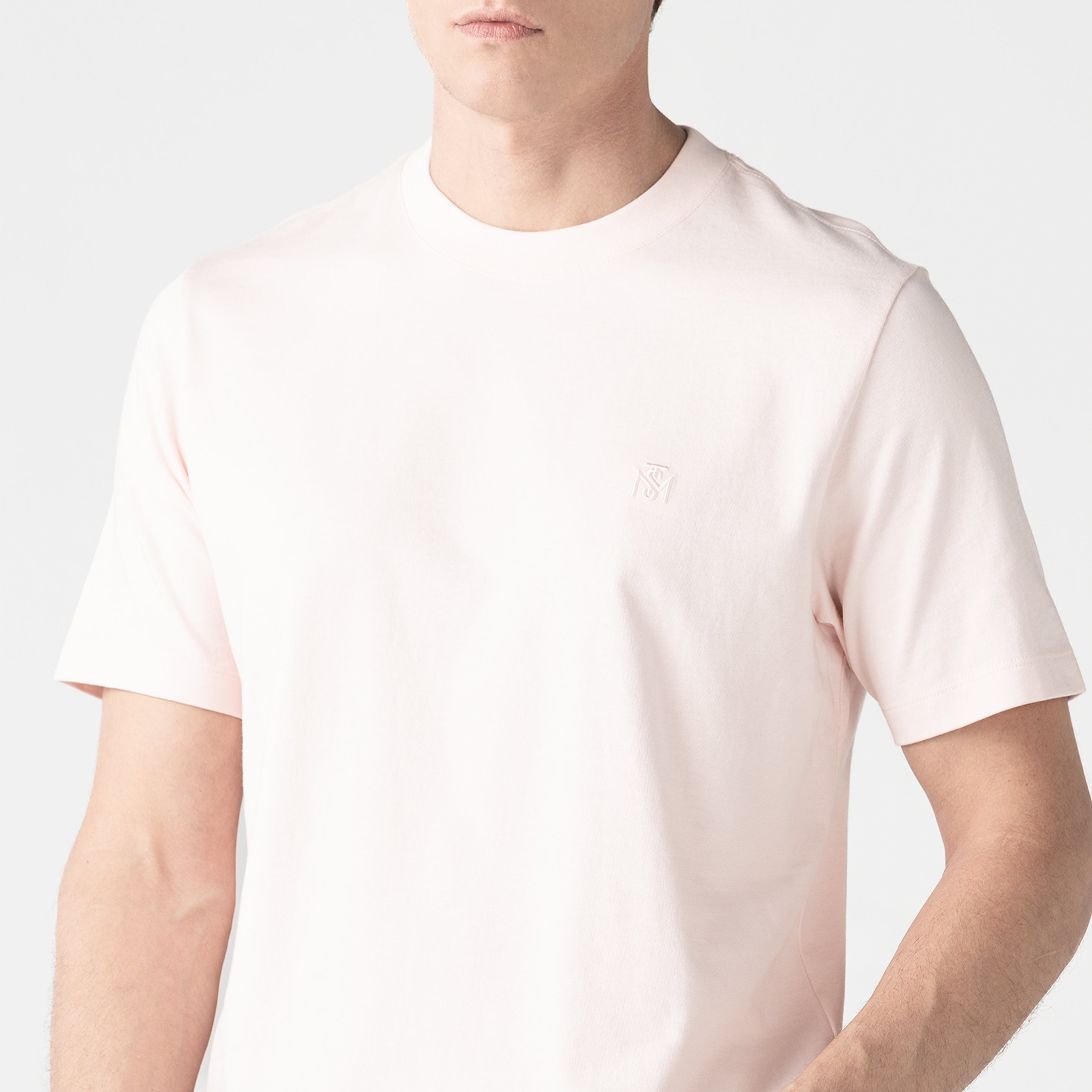 OSIRIS T-SHIRT BASIC MEN ROSE QUARTZ