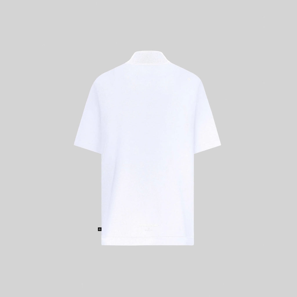 ROUGE T-SHIRT OVERSIZE WHITE - Monastery