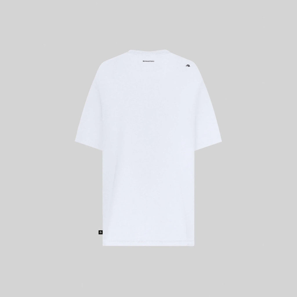 MANSELL T-SHIRT OVERSIZE WHITE - Monastery