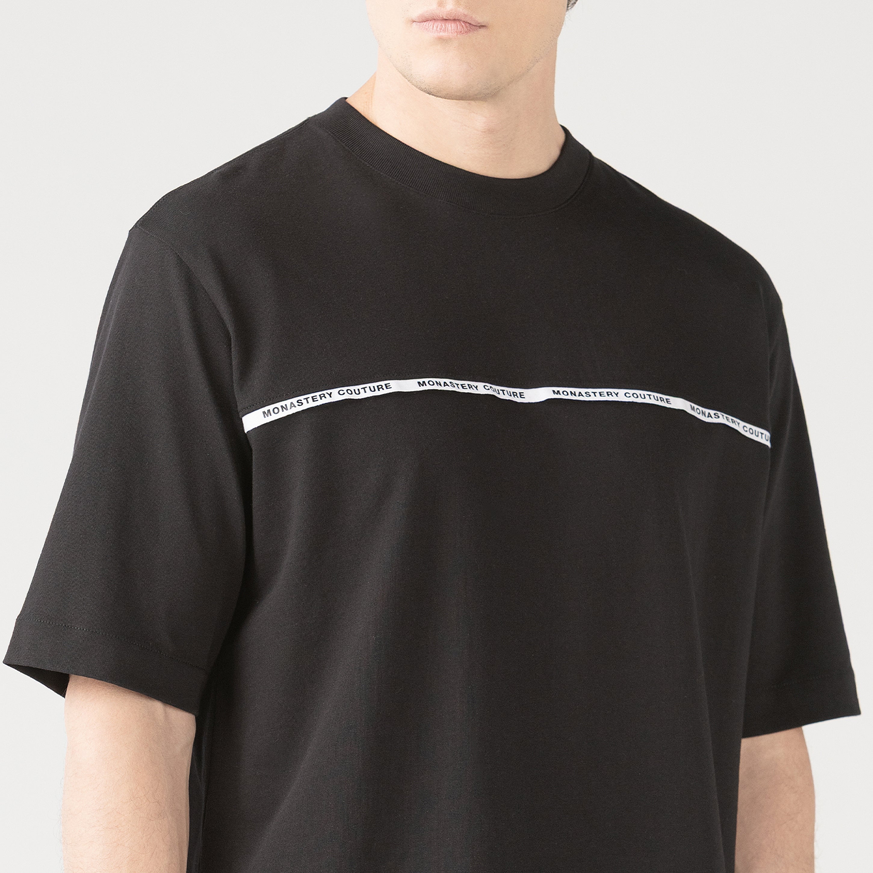 PRAETOR T-SHIRT OVERSIZED MEN BLACK
