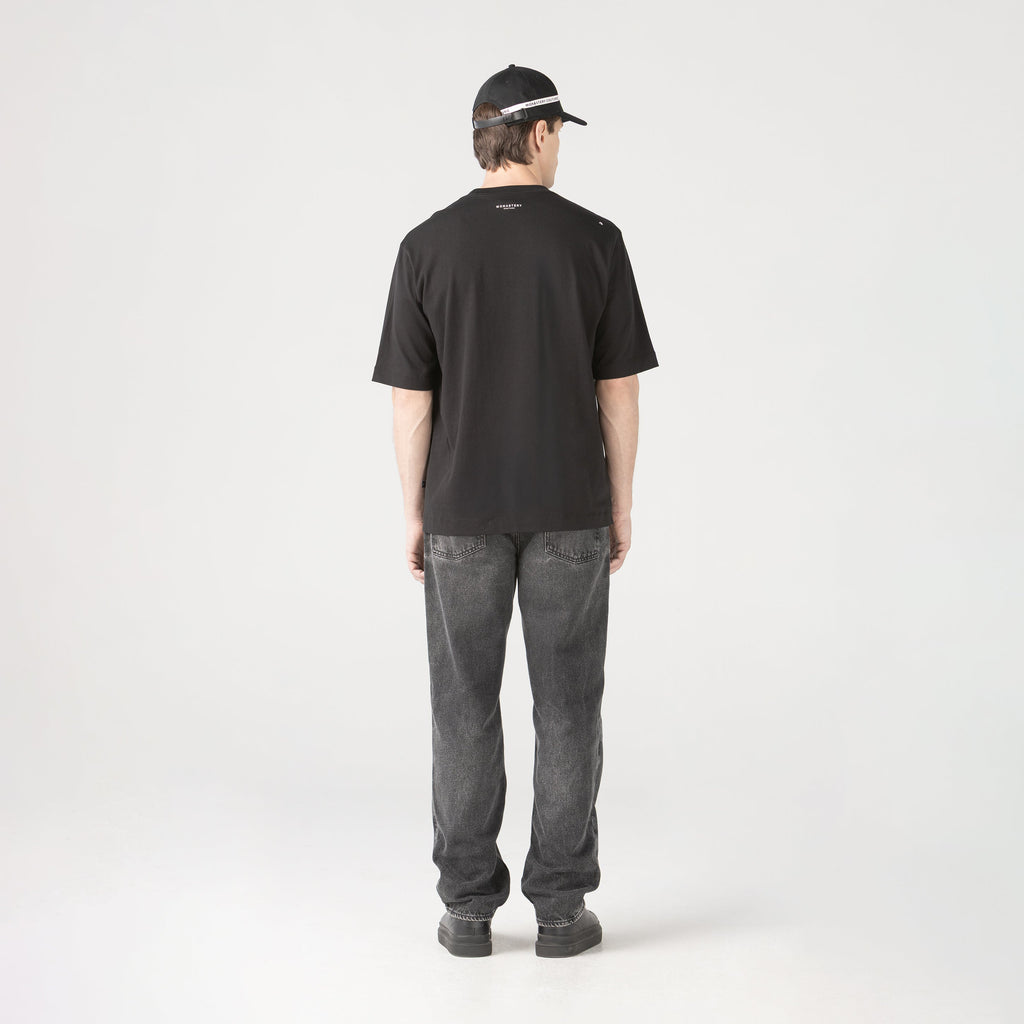 PRAETOR T-SHIRT OVERSIZED MEN BLACK