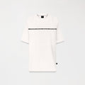 PRAETOR T-SHIRT OVERSIZED MEN EGRET