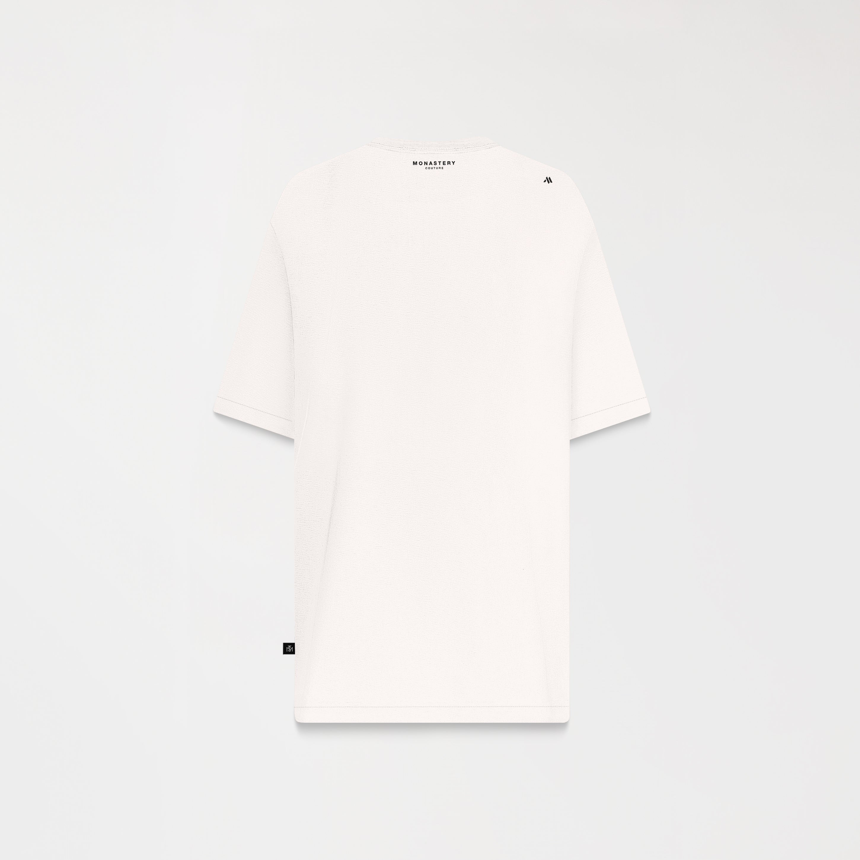 PRAETOR T-SHIRT OVERSIZED MEN EGRET