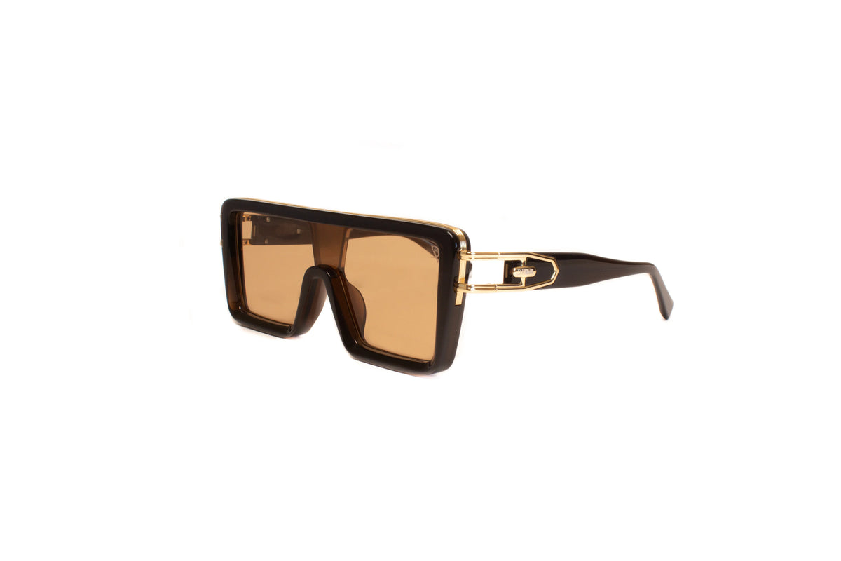 FLAWLESS BROWN GOLD 18K GOLD PLATED