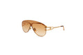 CUSHION Gold w/Brown Gradient 18K GOLD PLATED