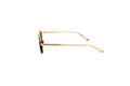HALF MOON Black Gold/Blue 18K GOLD PLATED