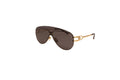 CUSHION Gold w/Solid Smoke 18K GOLD PLATED