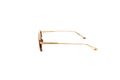 HALF MOON Tort Gold/Brown Gradient 18K GOLD