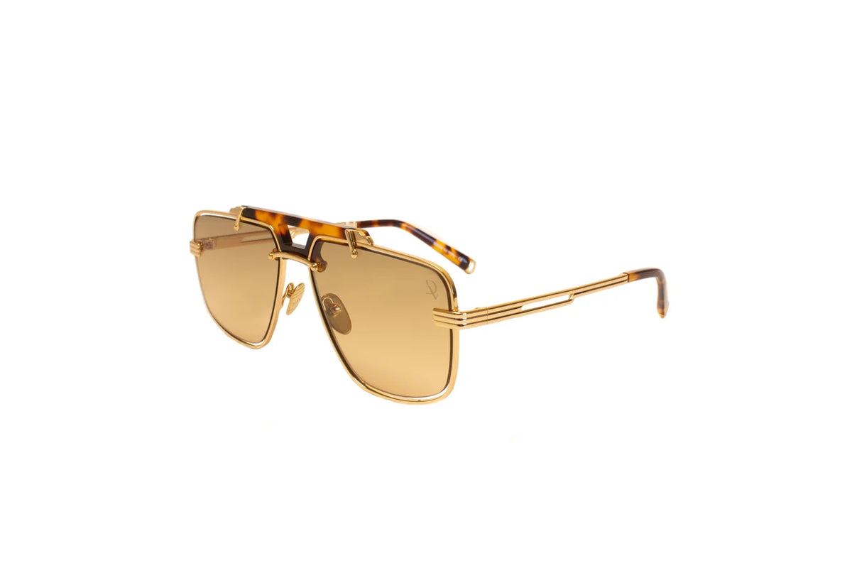 ASTOR Gold Tort w/ Brown Gradient 18K GOLD PLATED