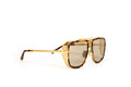 AUSHER Gold Tort w Brown lens GOLD PLATED 18K