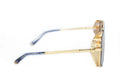 AUSHER Gold blue horn/gold mirror GOLD 18K PLATED
