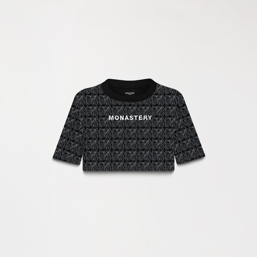 QINA CROP TOP WOMEN BLACK