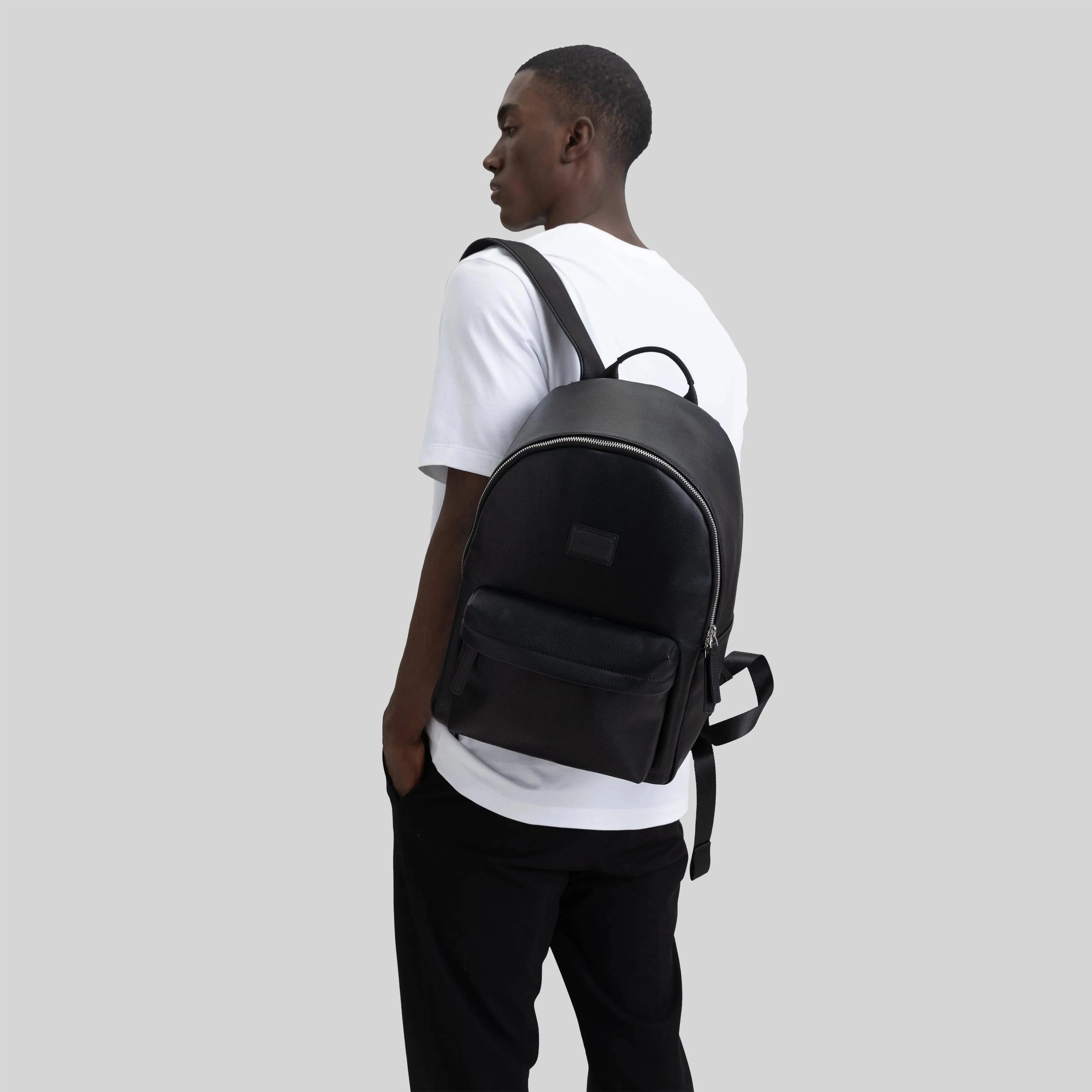 BACK PACK UNISEX BASIC QUIOS BLACK