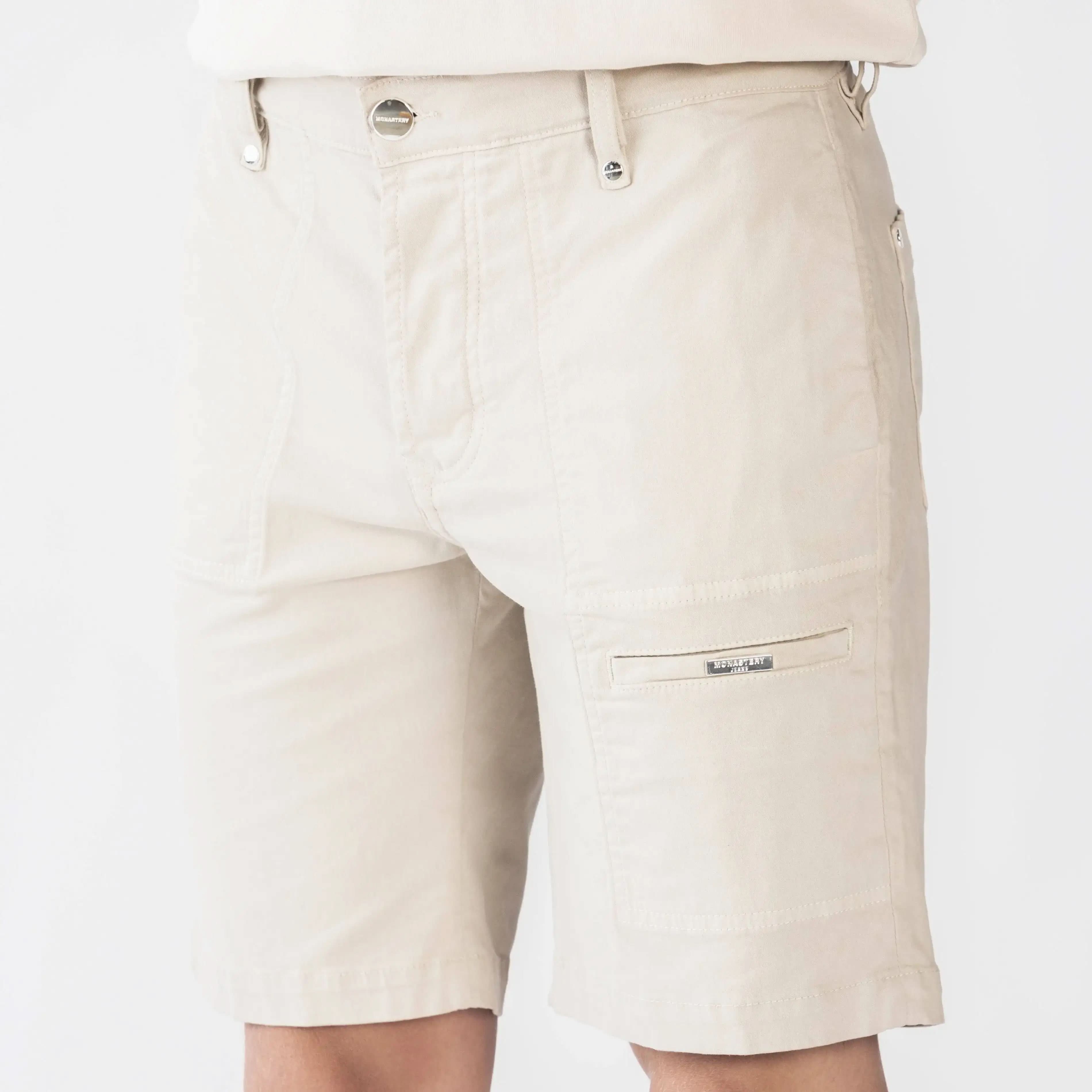 RAJ DENIM SHORT MEN MOONBEAM