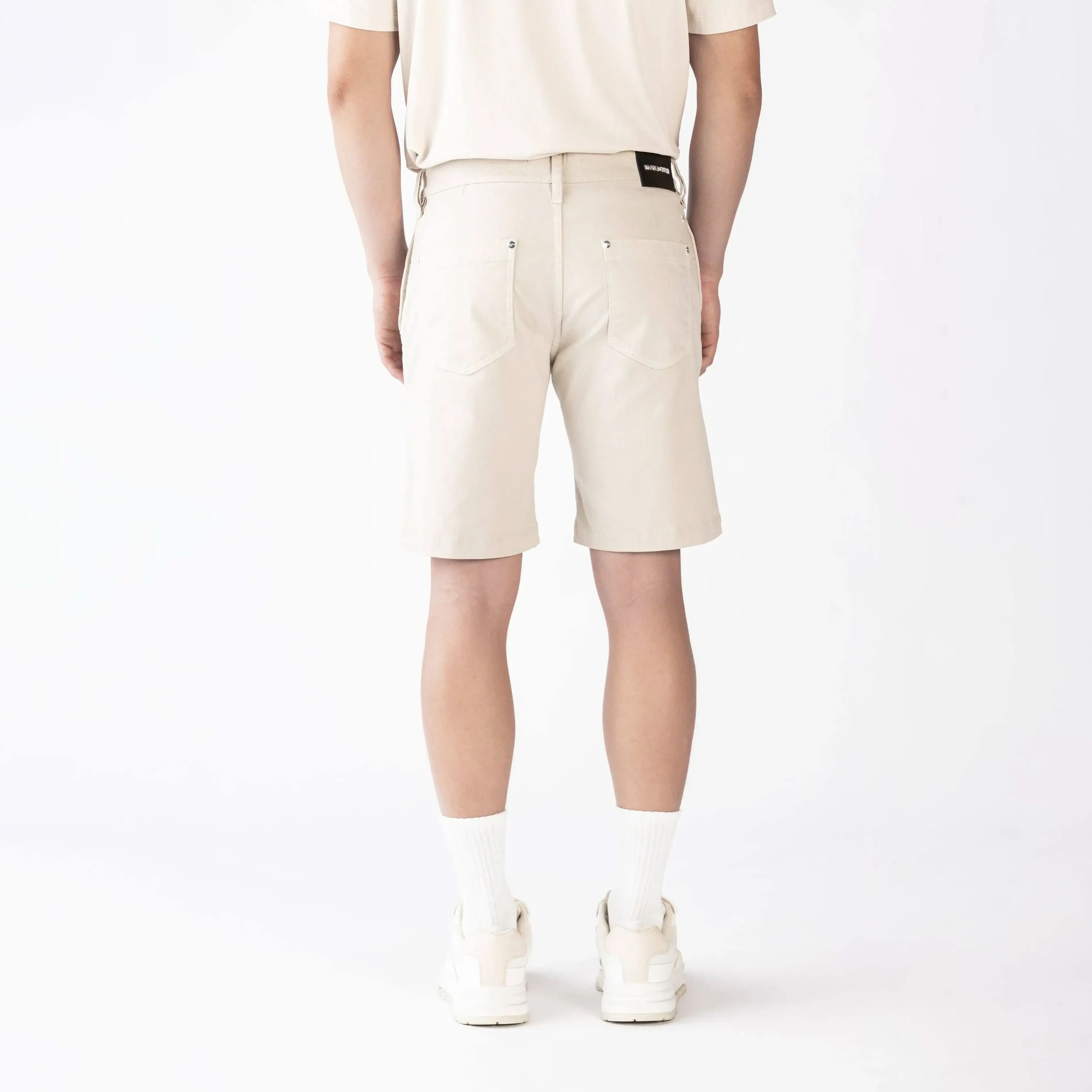 RAJ DENIM SHORT MEN MOONBEAM