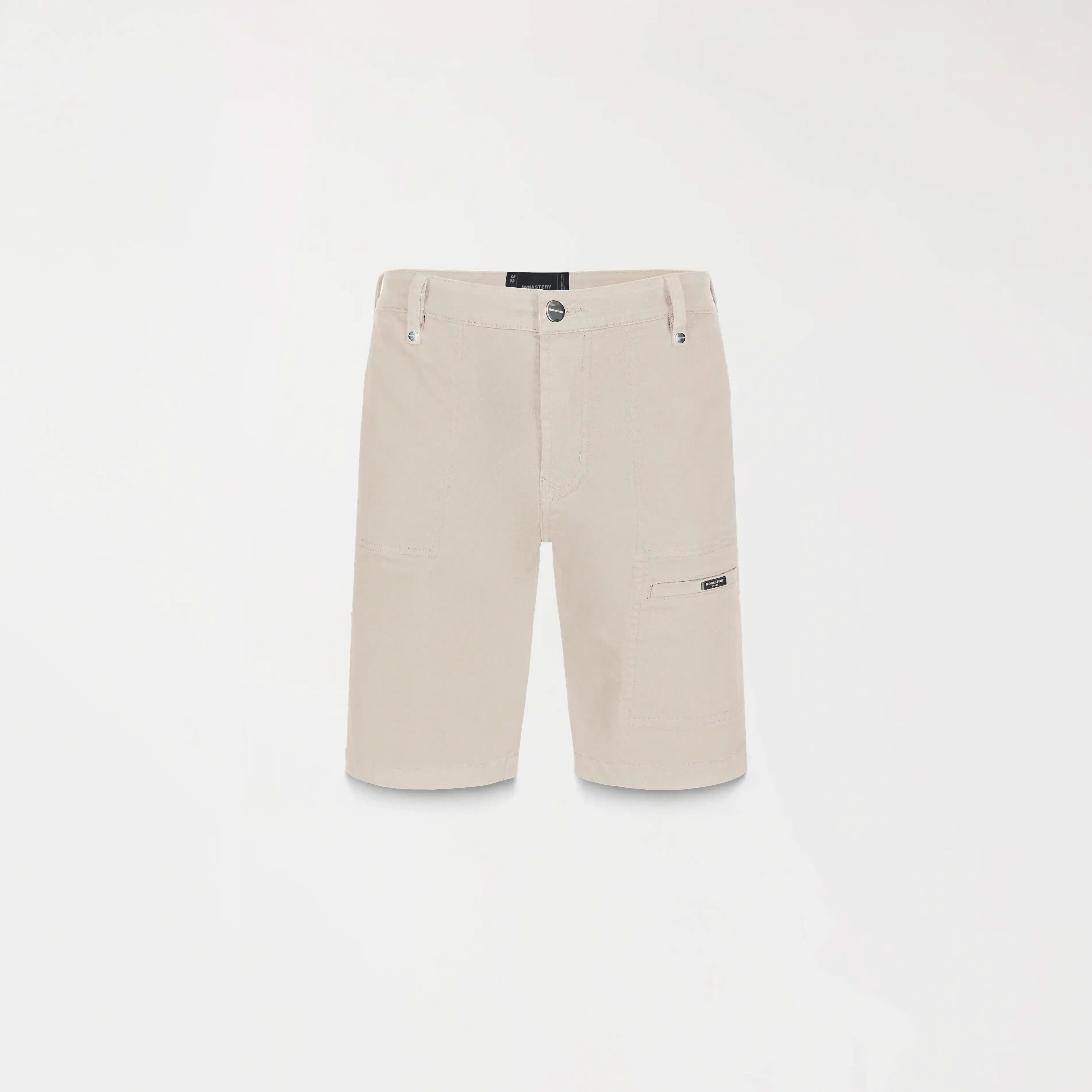 RAJ DENIM SHORT MEN MOONBEAM