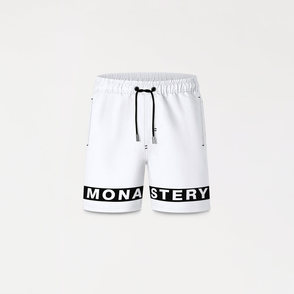 RANGE SWIM SHORT MEN WHITE