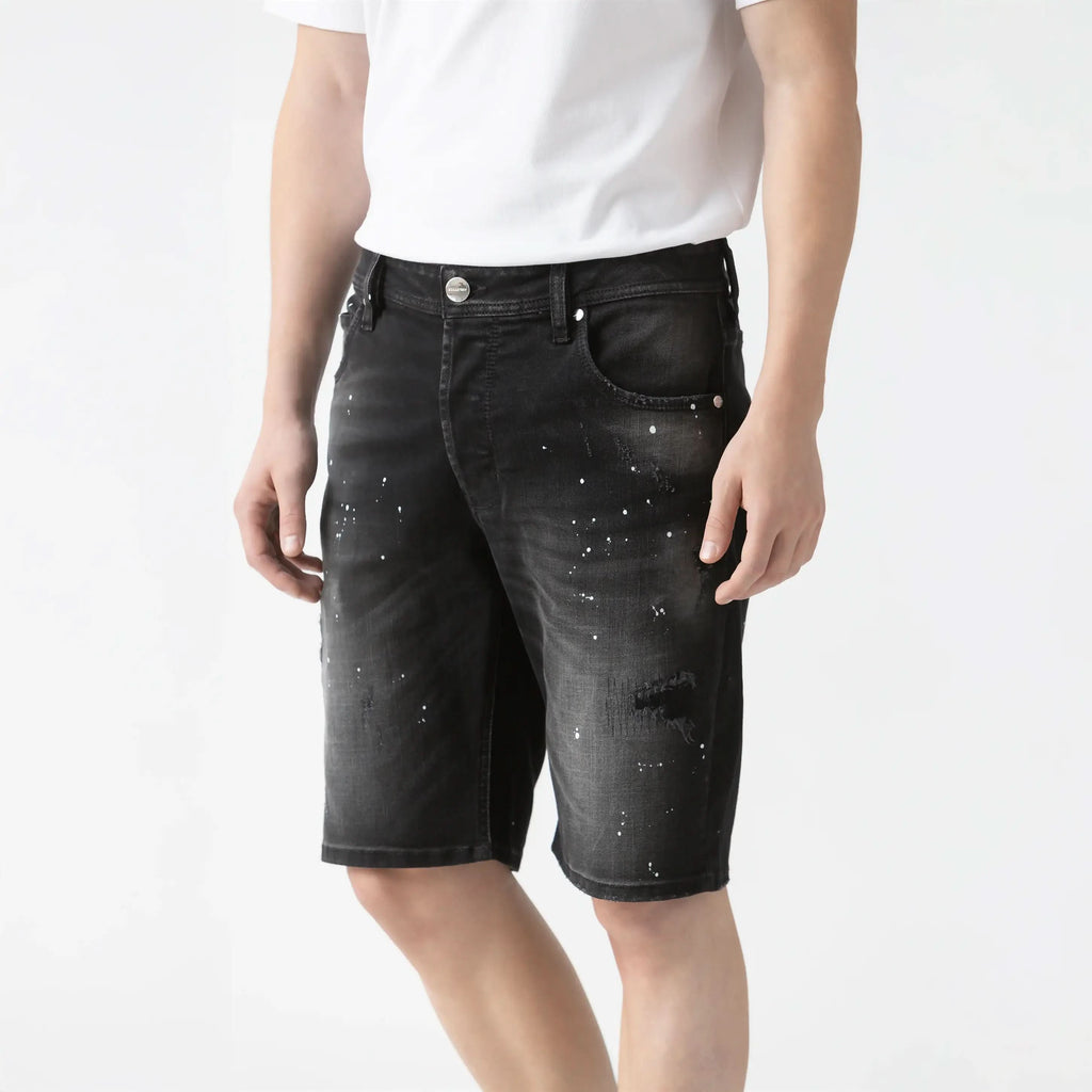 RIDGE DENIM SHORT MEN BLACK