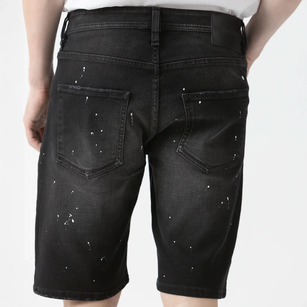 RIDGE DENIM SHORT MEN BLACK