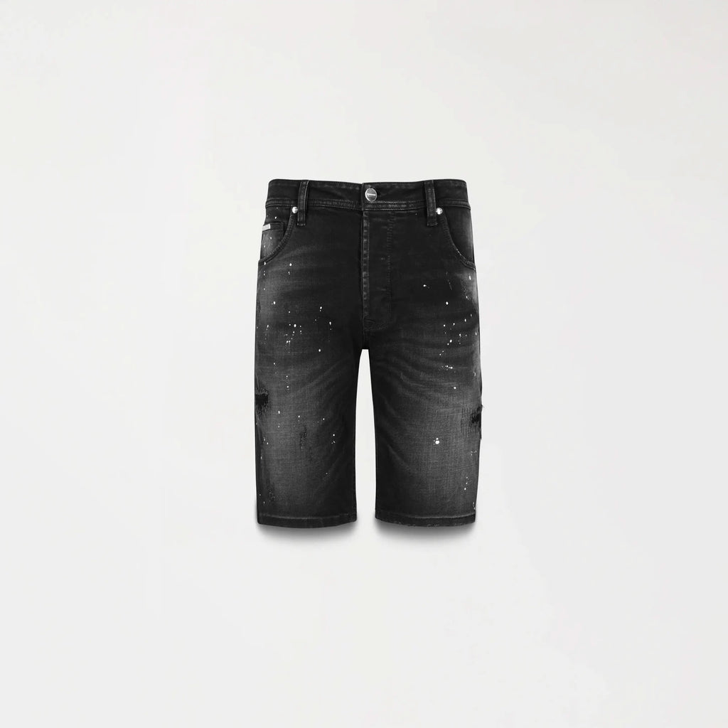 RIDGE DENIM SHORT MEN BLACK