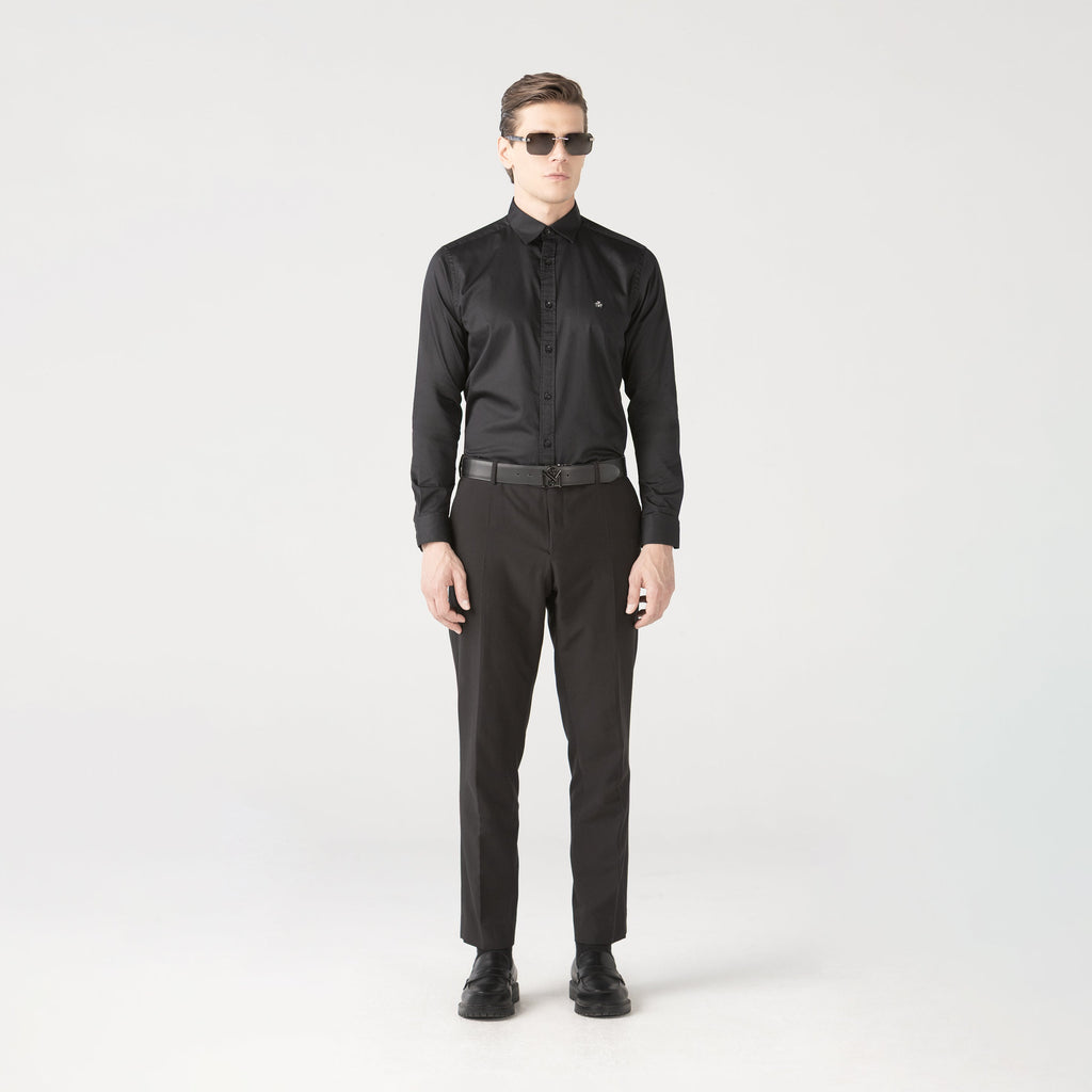 RONNIE SHIRT MEN BLACK
