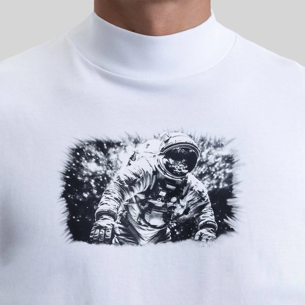 ROUGE T-SHIRT OVERSIZE WHITE - Monastery