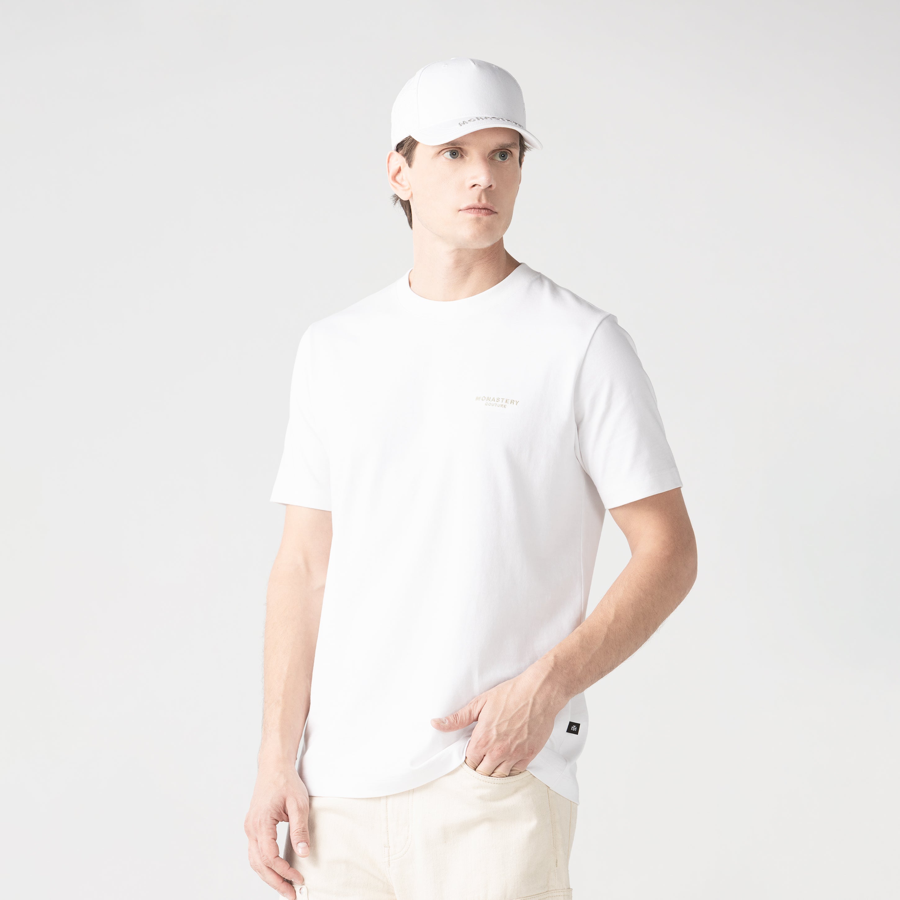 SENATTUS T-SHIRT MEN WHITE