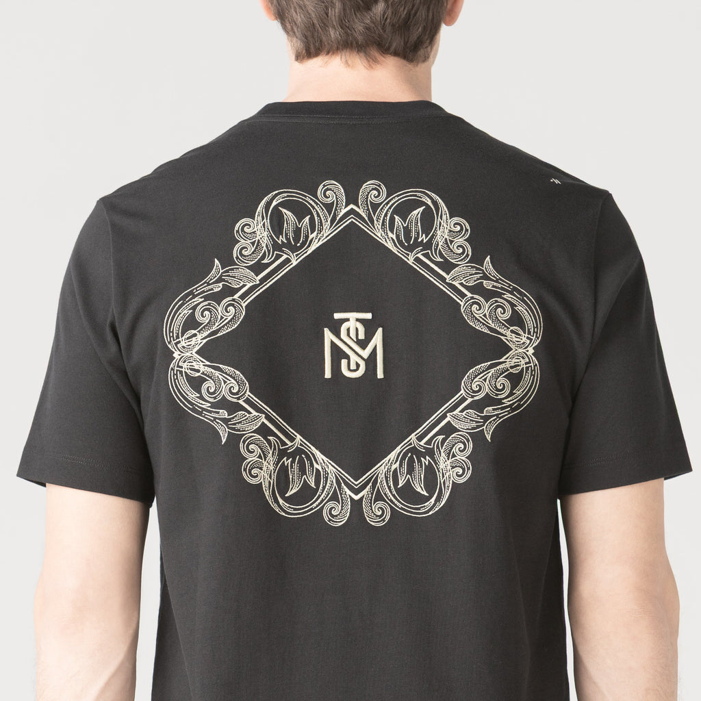 SENATTUS T-SHIRT MEN BLACK