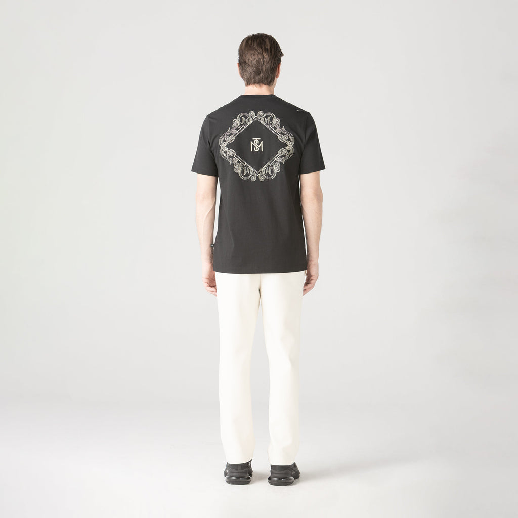 SENATTUS T-SHIRT MEN BLACK