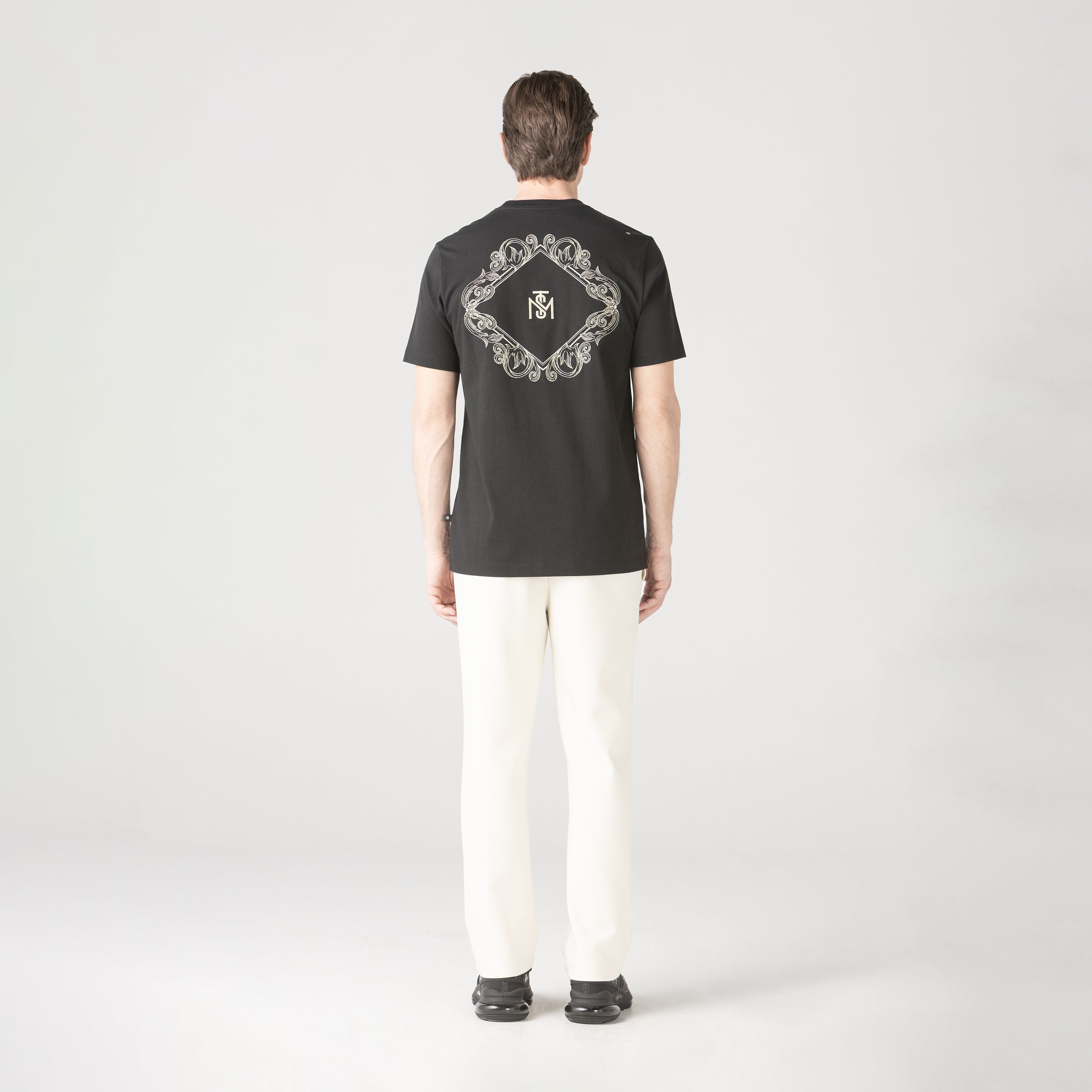 SENATTUS T-SHIRT MEN BLACK