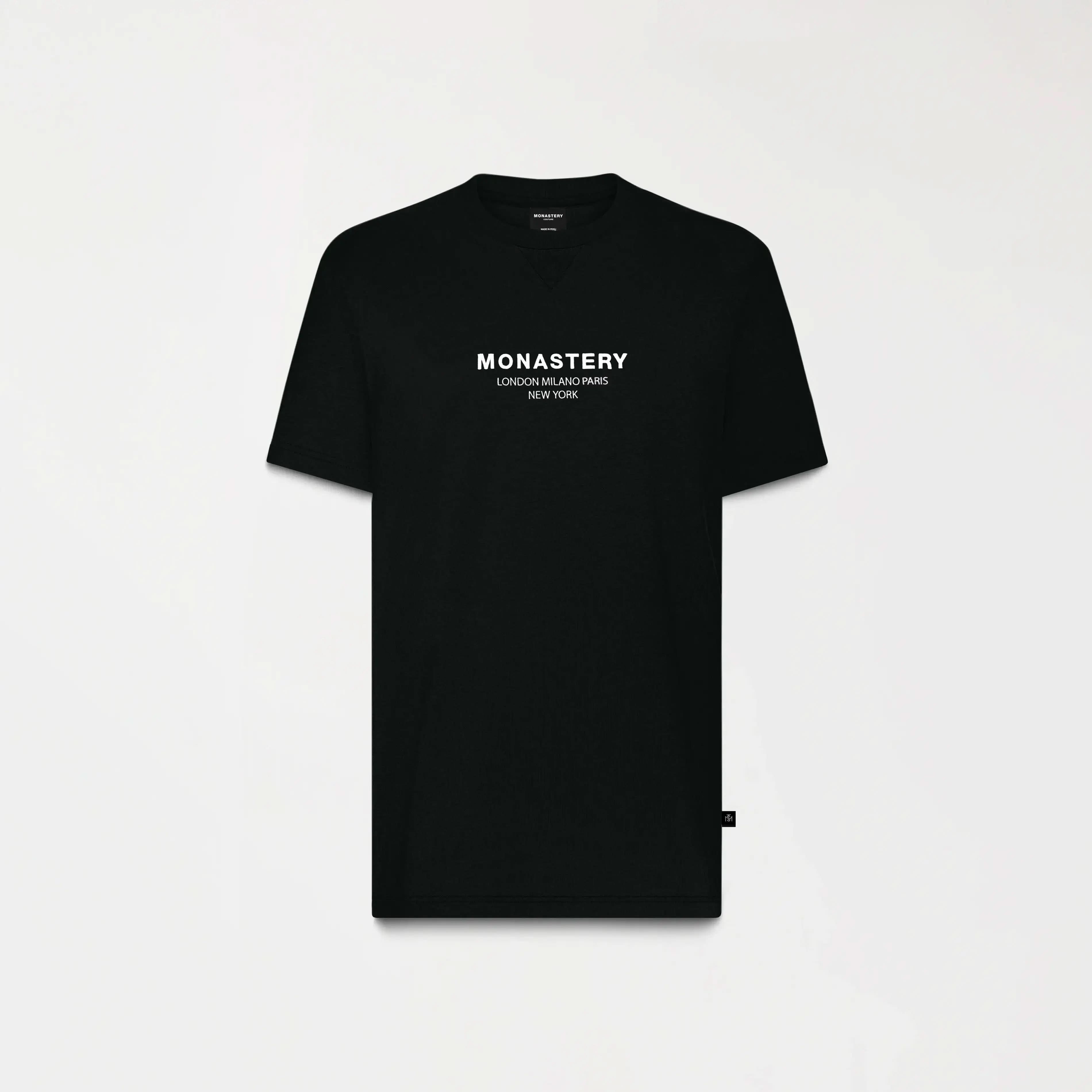 SHARAM T-SHIRT MEN BLACK