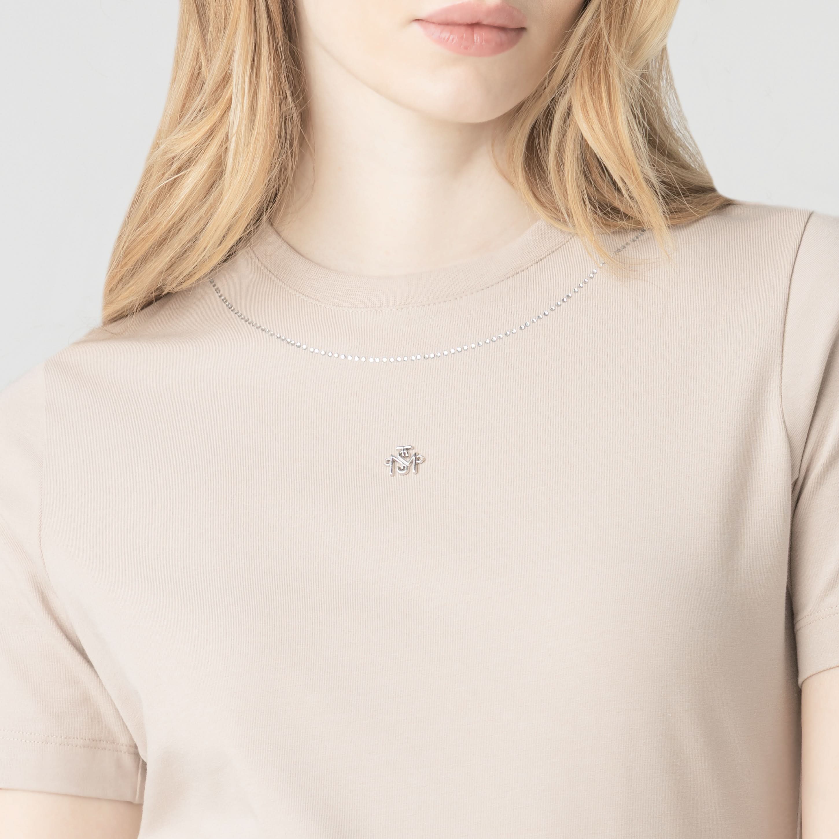 SILJA T-SHIRT WOMEN SIMPLY TAUPE