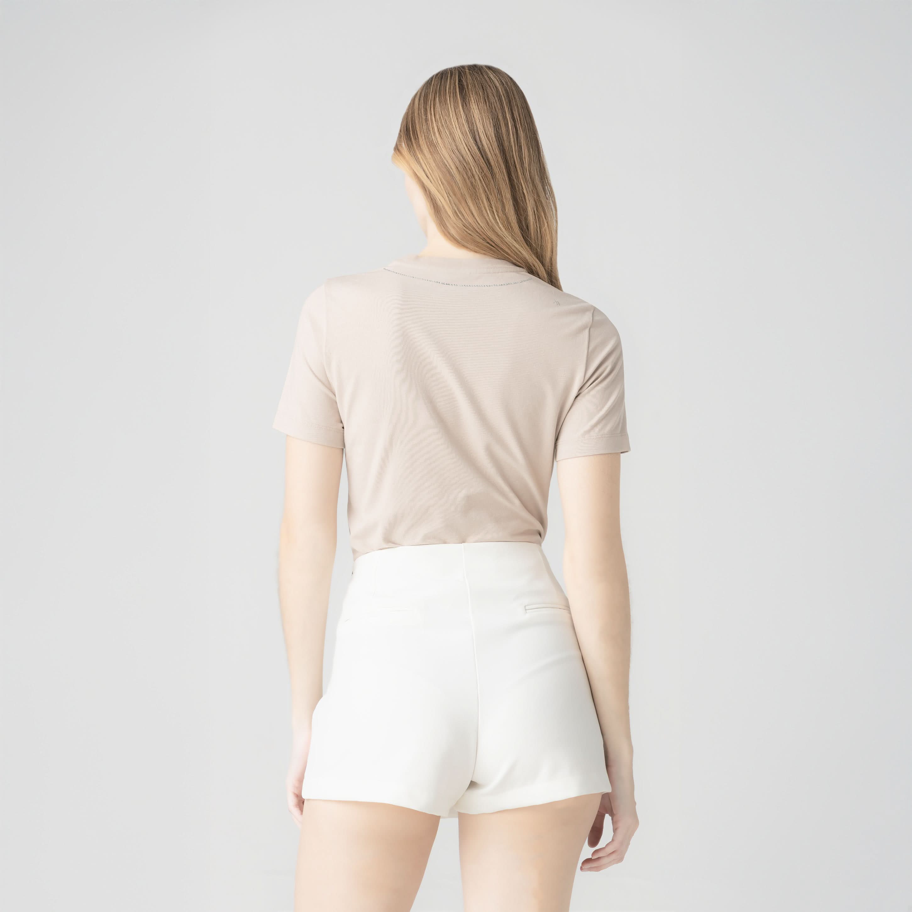 SILJA T-SHIRT WOMEN SIMPLY TAUPE