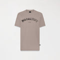 SMOKE T-SHIRT MEN TAUPE GRAY