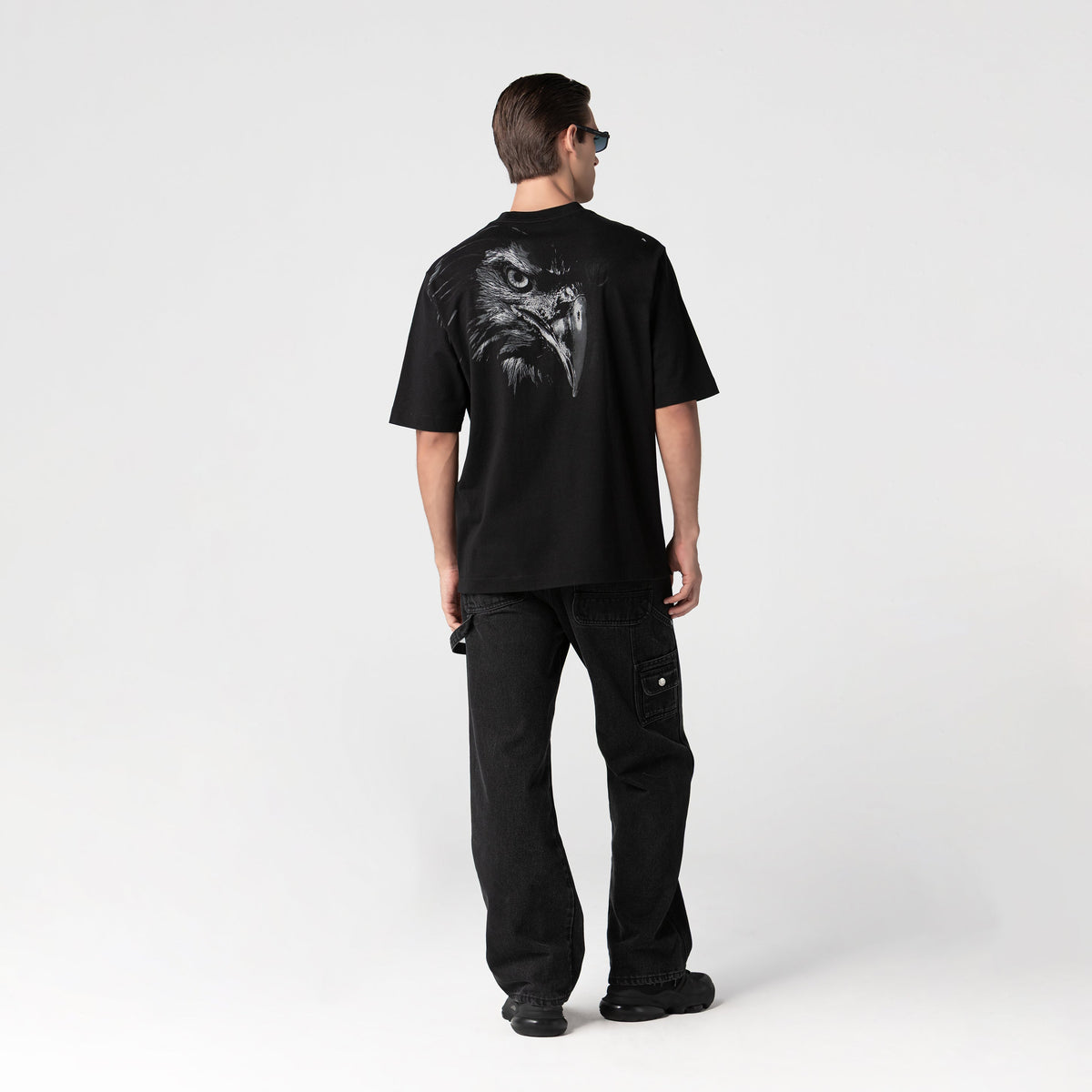 SOMMET T-SHIRT OVERSIZED MEN BLACK