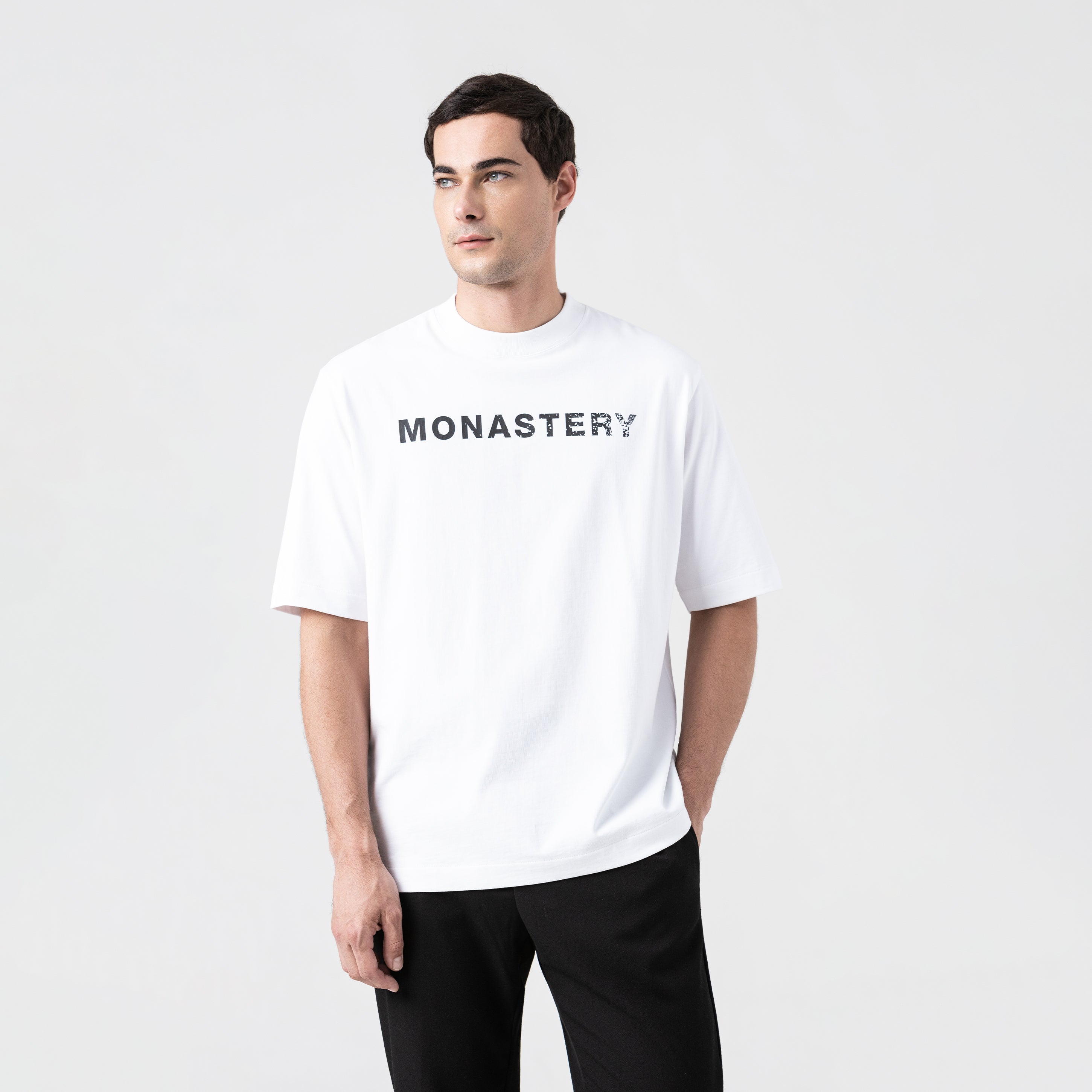 SPARTAN T-SHIRT OVERSIZED MEN WHITE