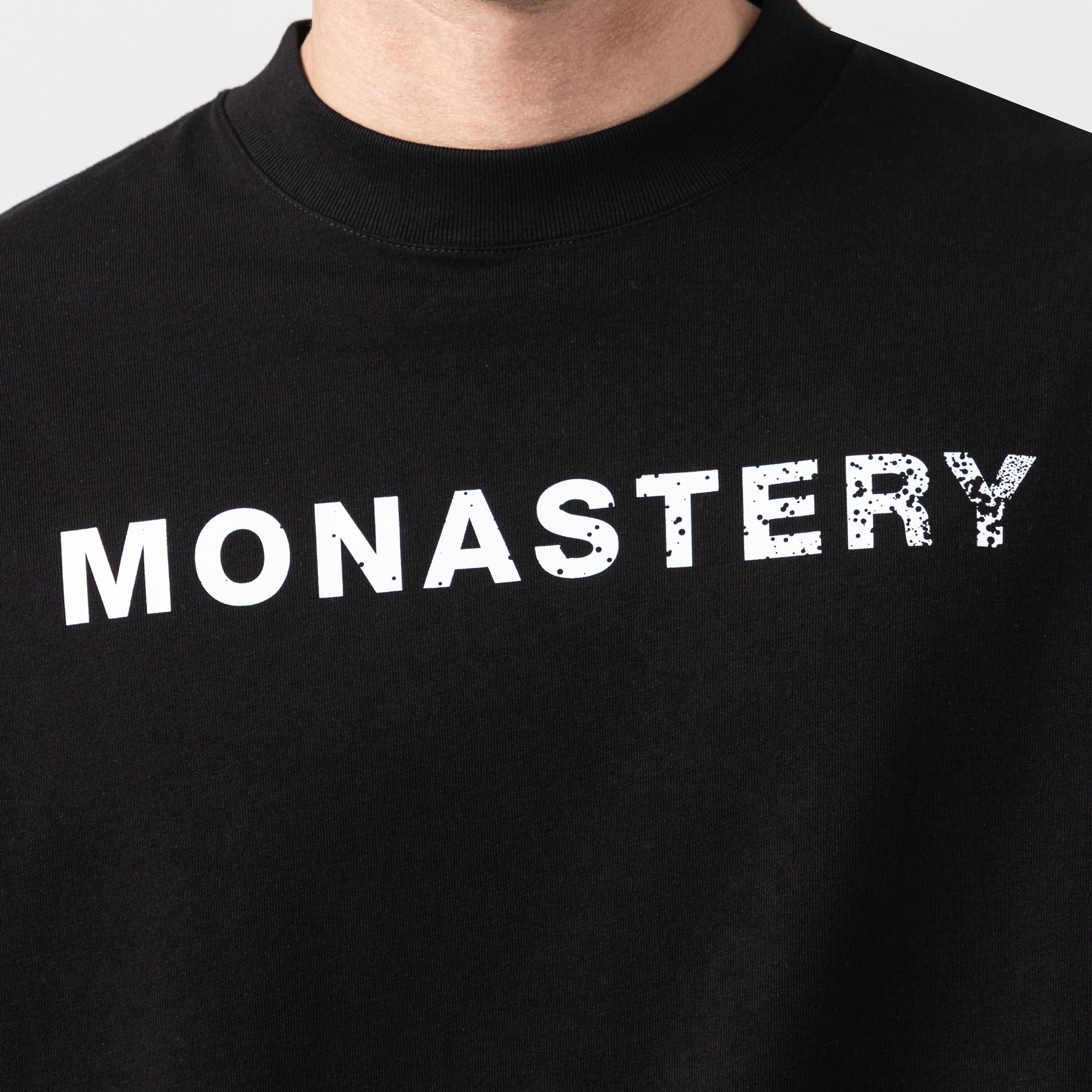 SPARTAN T-SHIRT OVERSIZED MEN BLACK