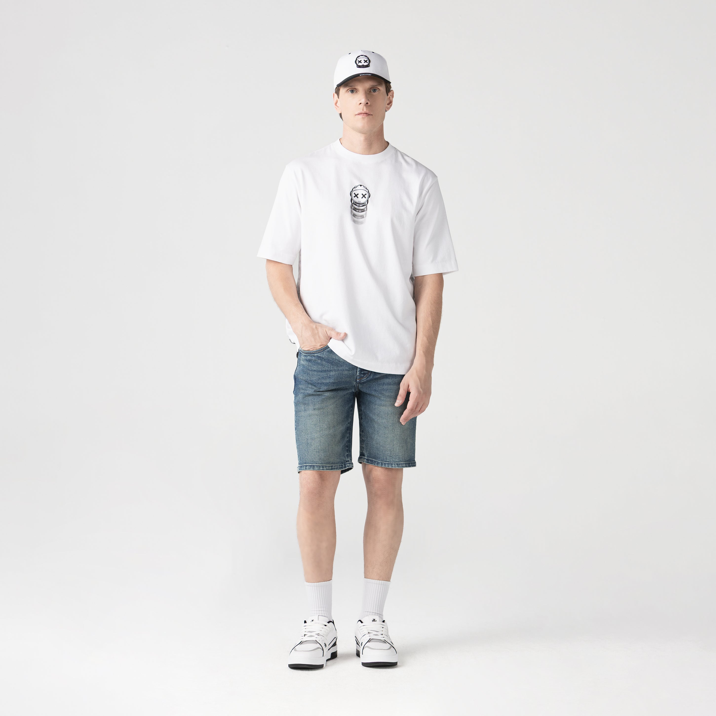 SULTAN T-SHIRT OVERSIZED MEN WHITE