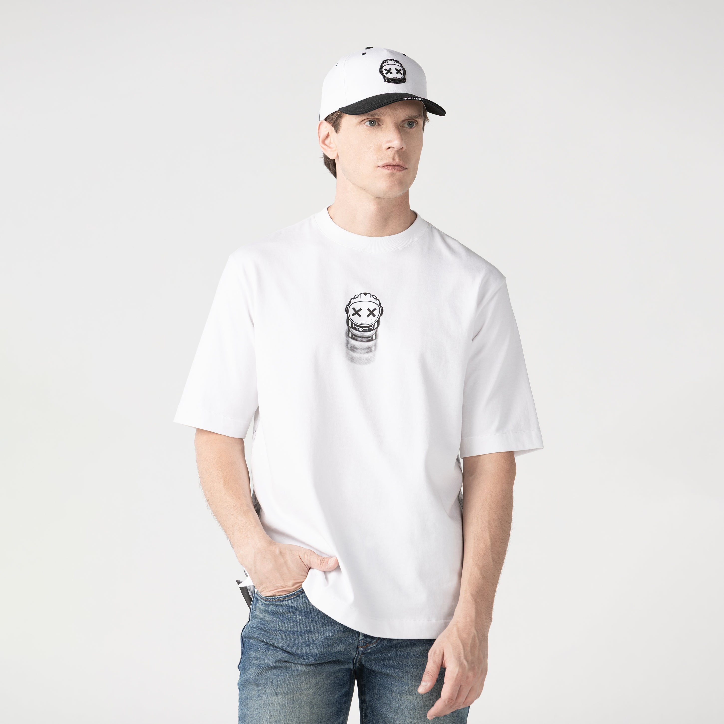 SULTAN T-SHIRT OVERSIZED MEN WHITE