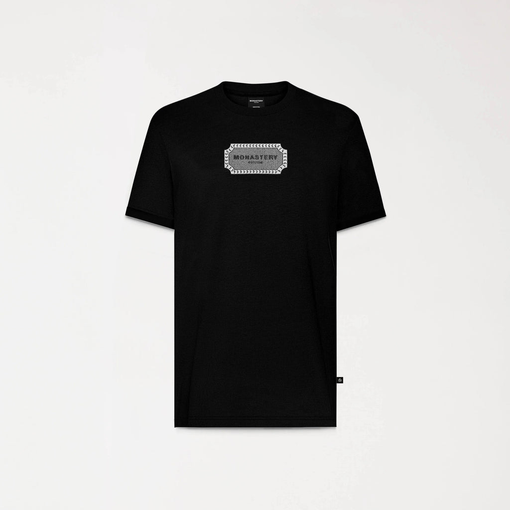 WALLER T-SHIRT MEN BLACK - Monastery