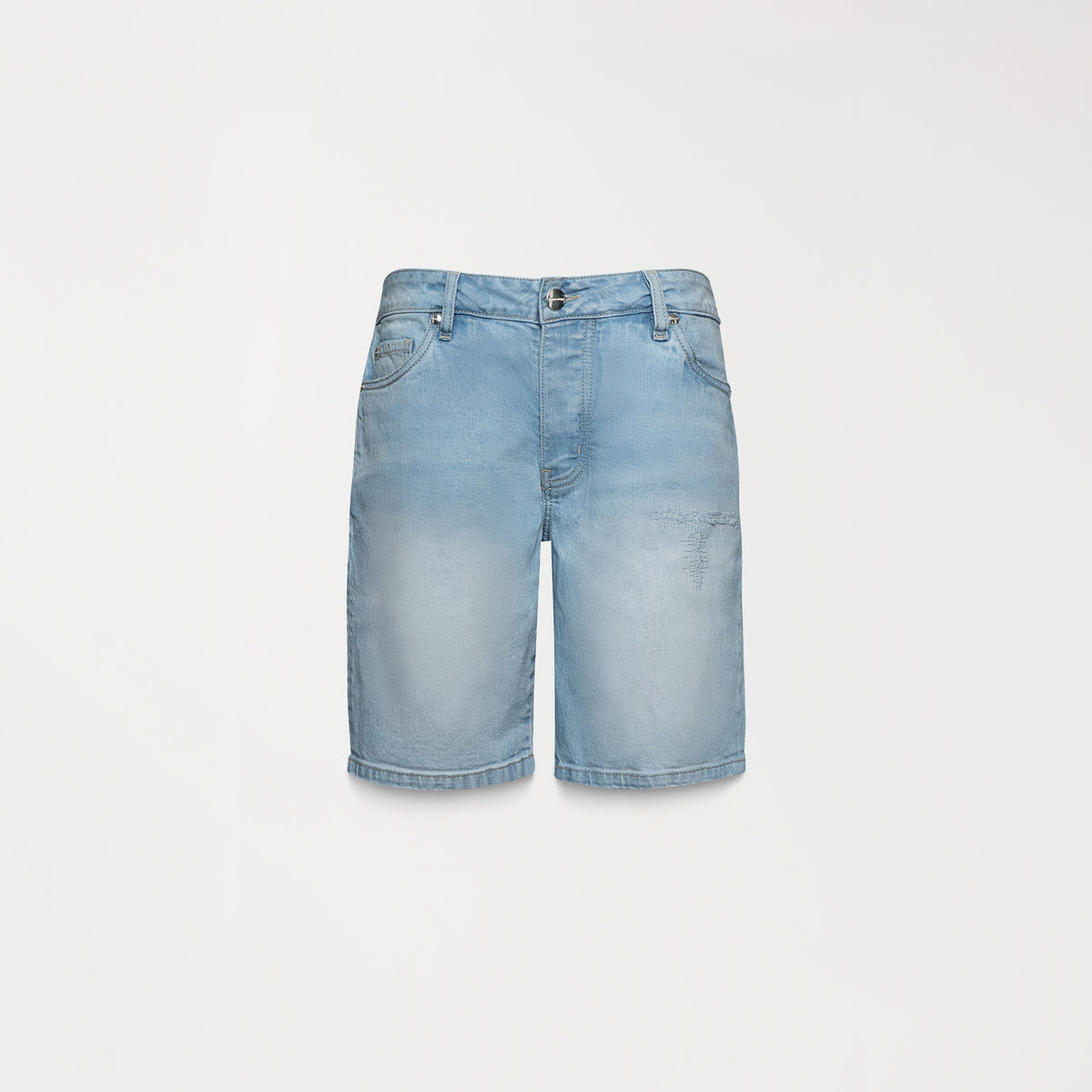 TARIK DENIM SHORT MEN BABY BLUE