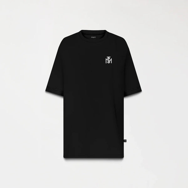 TEMPLUS T-SHIRT MEN OVERSIZED BLACK