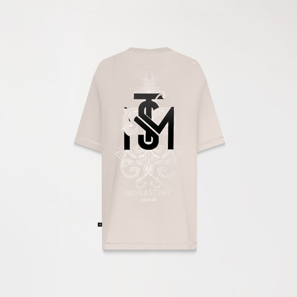 TEMPLUM T-SHIRT OVERSIZED MEN SIMPLY TAUPE
