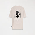 TEMPLUM T-SHIRT OVERSIZED MEN SIMPLY TAUPE